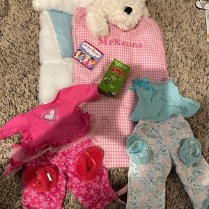 American girl sleep over kit